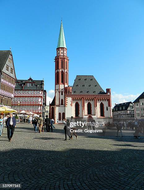 frankfurt, deutschland - ostzeile stock-fotos und bilder