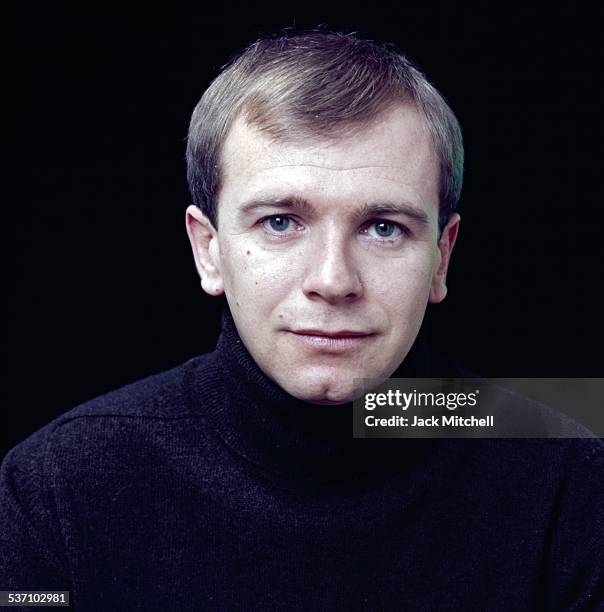 Tony award-winning playwright Terrence McNally photographed in 1974.