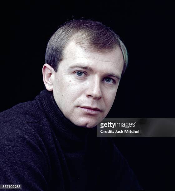 Tony award-winning playwright Terrence McNally photographed in 1974.