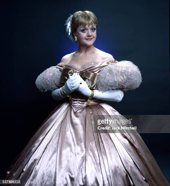 Actress Angela Lansbury starring in "The King and I" on Broadway in 1978.