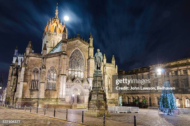 st giles' cathedral - cattedrale di saint giles foto e immagini stock
