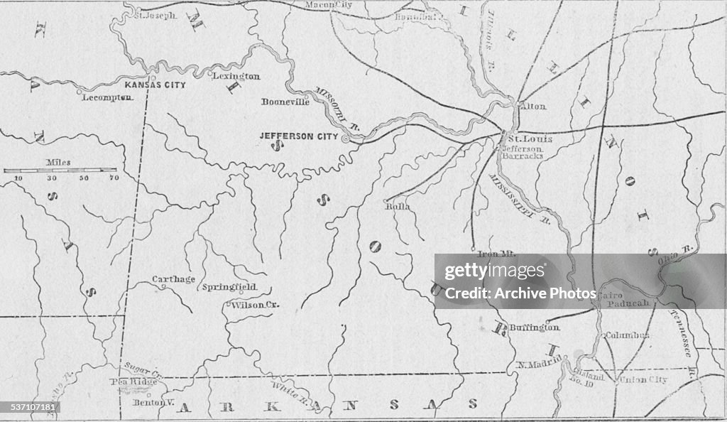 Map Of Missouri