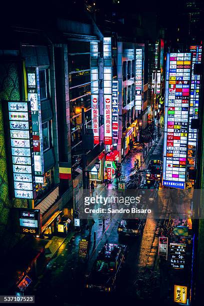 kitashinchi at night - osaka japan stock pictures, royalty-free photos & images