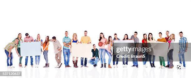 People Hold Paper Crowd Of People Holding Blank Paper Photos and Premium High Res ...