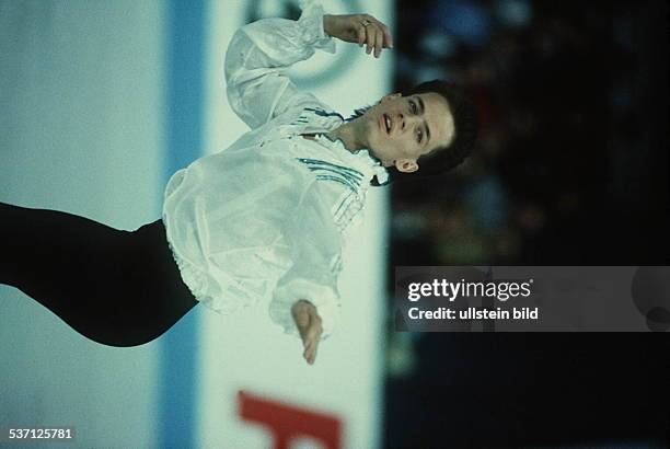 Eiskunstläufer CDN, in Aktion bei der WM in München, - 1991