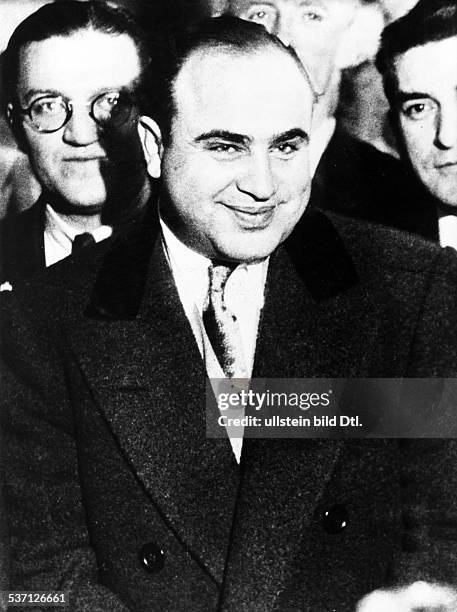 Al Capone , Gangster, USA, Porträt, - 1930