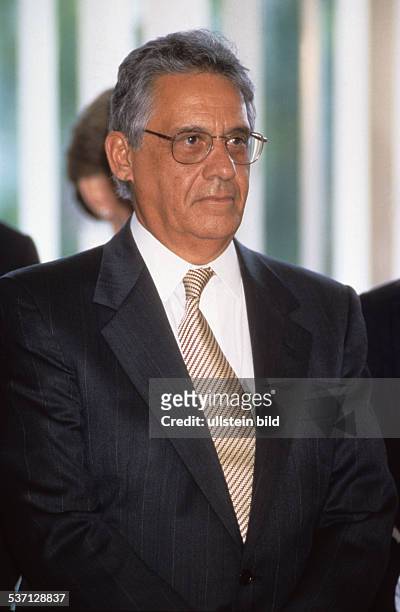 Cardoso, Fernando *-, Politiker, Soziologe, Brasilien, Staatspraesident 1995-2002, - Portrait, - September 1995
