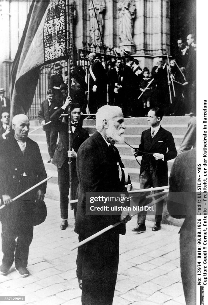 Antonio Gaudi Y Cornet, Architekt Spanien