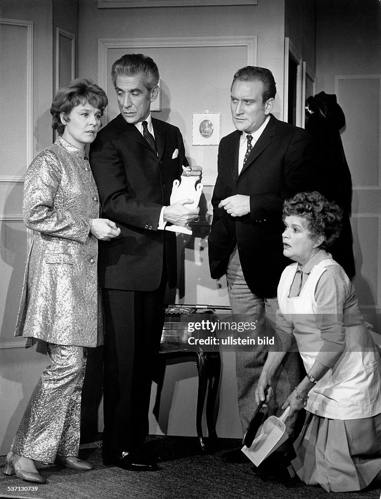 Dieter Eppler, Schauspieler, D, Theaterstück Laura, Tribüne Berlin, 1968