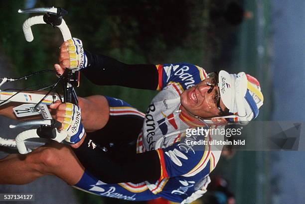 Radrennfahrer, E, in Aktion, - 1993