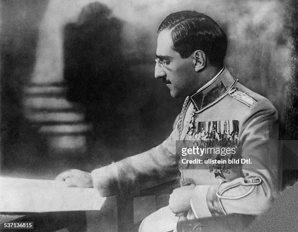 Alexander I. , König des Königreichs der Serben, Kroaten, und Slowenen 1921 - 1929 / von Jugoslawien, 1929 - 1934, - etwa 1927