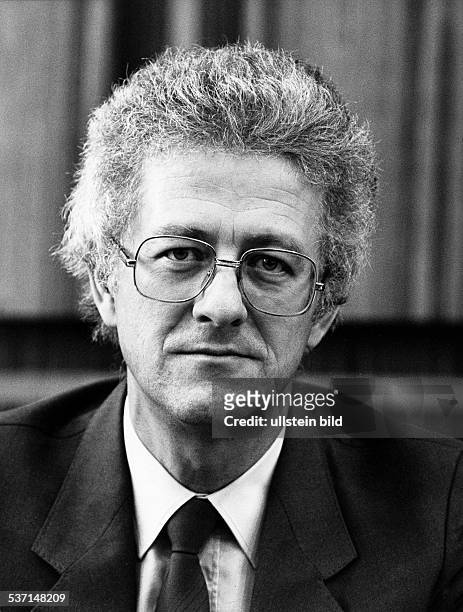 Voigt, Karsten Dietrich , Politiker, SPD, D, - Portrait, - 1986