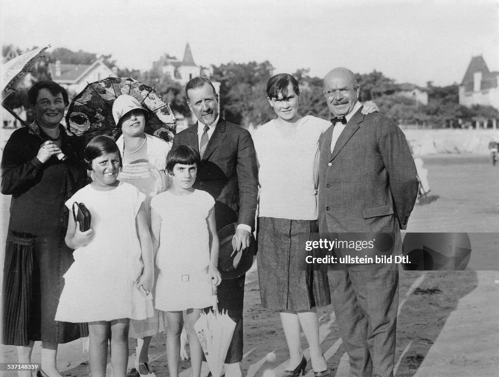 1872-1945, Schriftsteller; Österreich, Elsbeth Roda Roda, Ehepaar ...