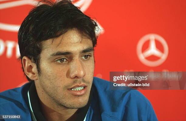 Sportler, Tennis Argentinien, Portrait, - Mai 1999