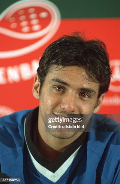 Sportler, Tennis Argentinien, Portrait, - Mai 1999