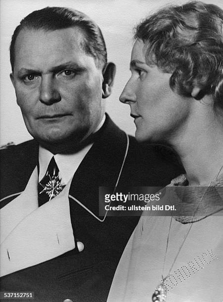 Politiker, NSDAP, D, - mit seiner Ehefrau Emmy, - 1935, Foto: Atelier Binder