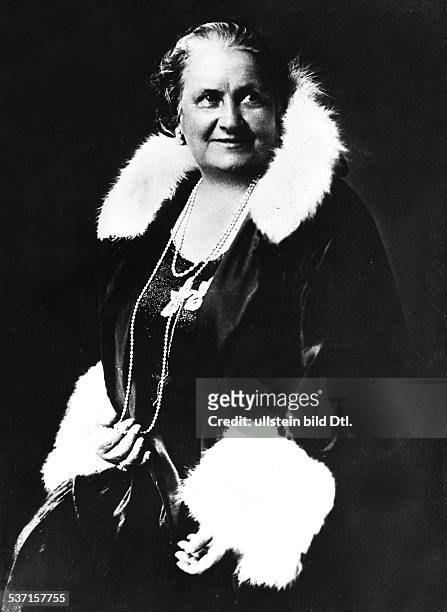 Maria Montessori , Ärztin, Pädagogin, Italien, 1930