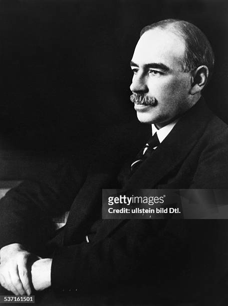 John Maynard Keynes, , Economist, politician, mathematician, Great Britain, Portrait, - undated