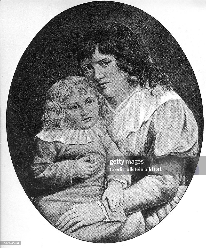 Vulpius Christiane von Goethe, geb. Johanna Christiana Sophie Vulpius ...