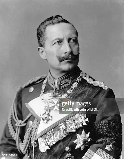 Wilhelm II. , Deutscher Kaiser 1888-1918, König von Preussen, - in Admiralsuniform