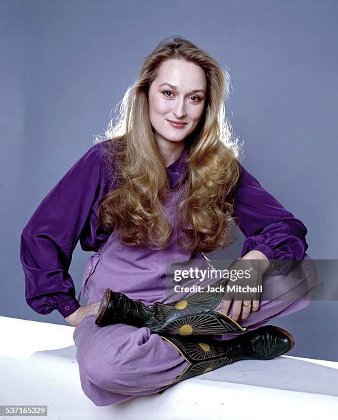 Meryl Streep photographed in 1979.