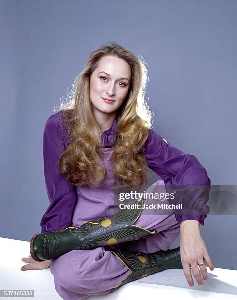 Meryl Streep photographed in 1979.