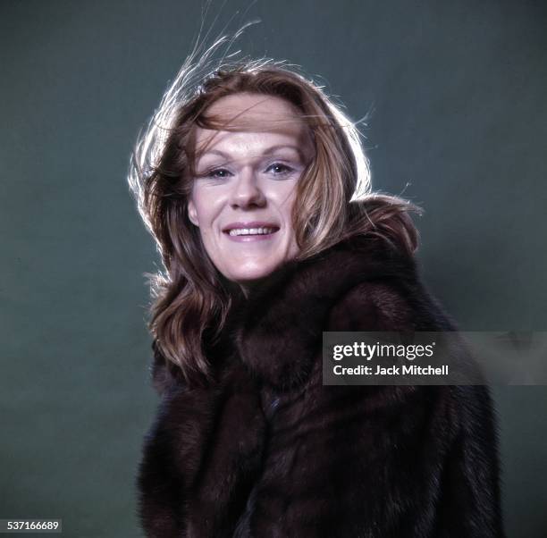 Actress and singer Tammy Grimes photographed in 1970.