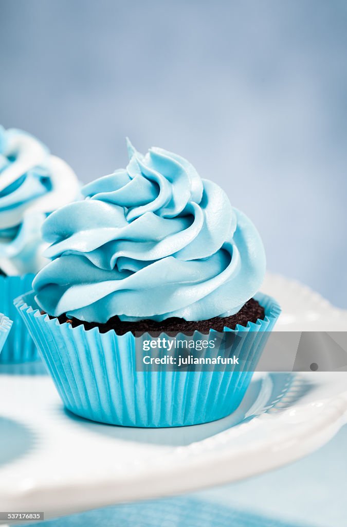 Blue Cupcakes