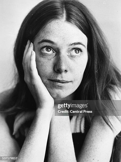 Portrait of actress Kitty Winn, during a visit to London, June 10th 1971.