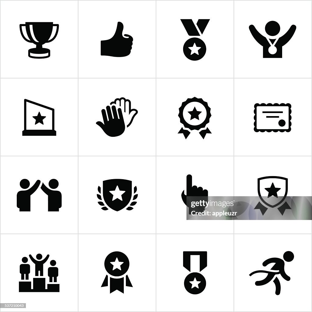 Award and Recognition Icons