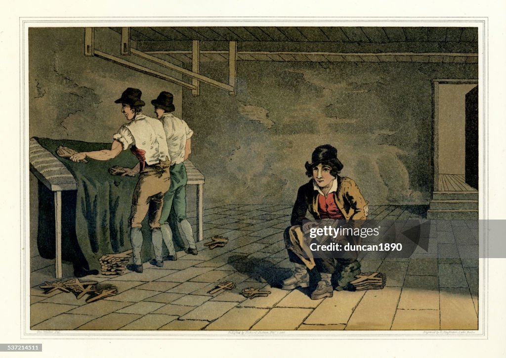 Costumes of Yorkshire - The Preemer Boy