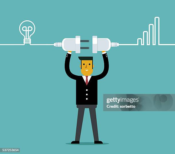 Man Plugged In 71 Man Holding Extension Cord Stock Photos, High-Res Pictures, and ...