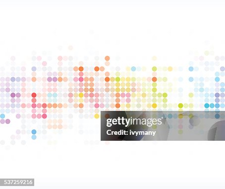 Abstract color dot technology pattern background Abstract color dot technology pattern background