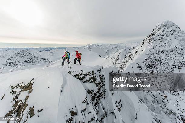 trekking in the austrian alps - neustift im stubaital stock pictures, royalty-free photos & images