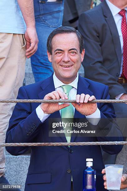 Jose Bono attends La Beneficiencia Bullfight at Las Ventas Bullring on June 1, 2016 in Madrid, Spain.