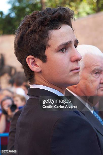 Felipe Juan Froilan de Marichalar y Borbon attends La Beneficiencia Bullfight at Las Ventas Bullring on June 1, 2016 in Madrid, Spain.