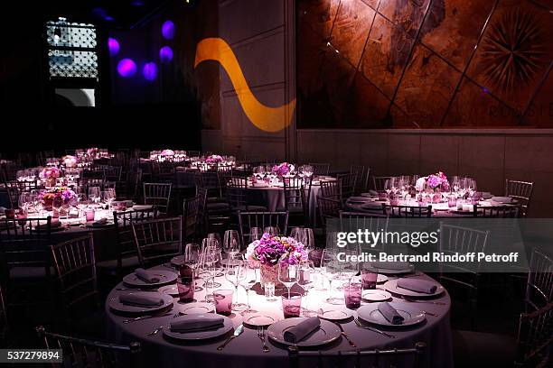 Illustration View of Trophy of the Legends Perrier Party at Pavillon Vendome on June 1, 2016 in Paris, France.