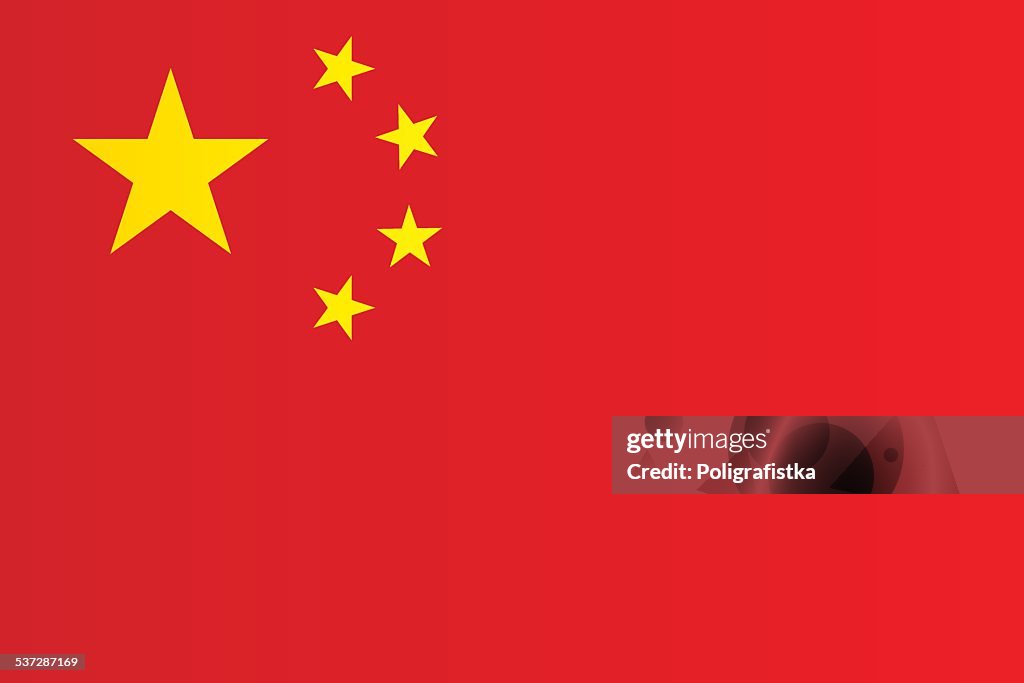 Flagge von China 