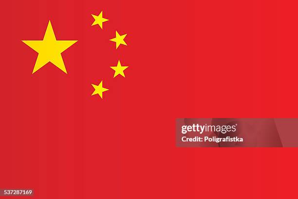 bildbanksillustrationer, clip art samt tecknat material och ikoner med flag of china - nationsflagga