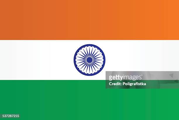 flag of india - india flag stock illustrations