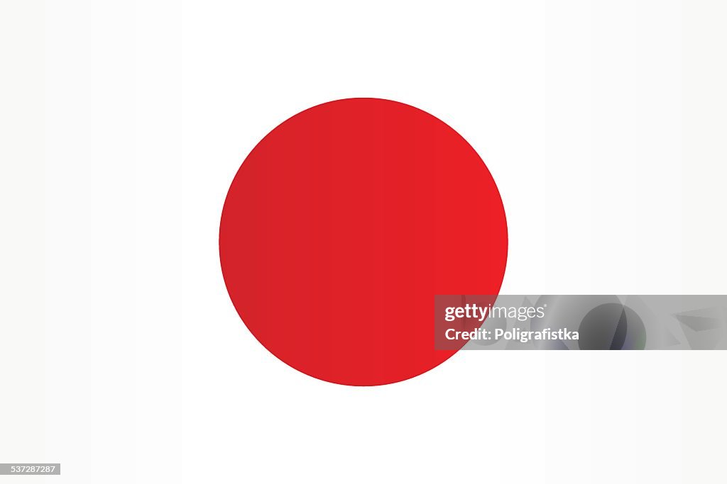 Flagge von Japan