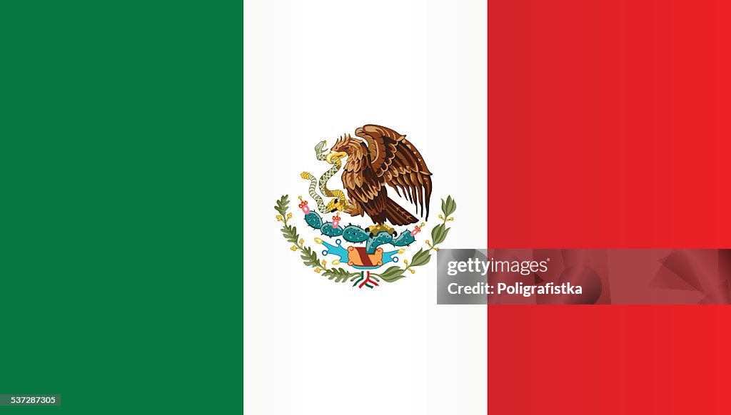 Flagge von Mexiko 