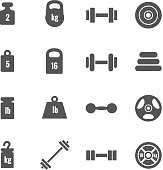 Weight vector icons