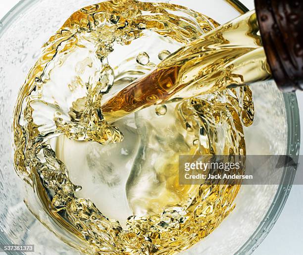 beer pour overhead - pouring stock pictures, royalty-free photos & images