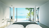 The Modern Bedroom - Sundeck on Sea view