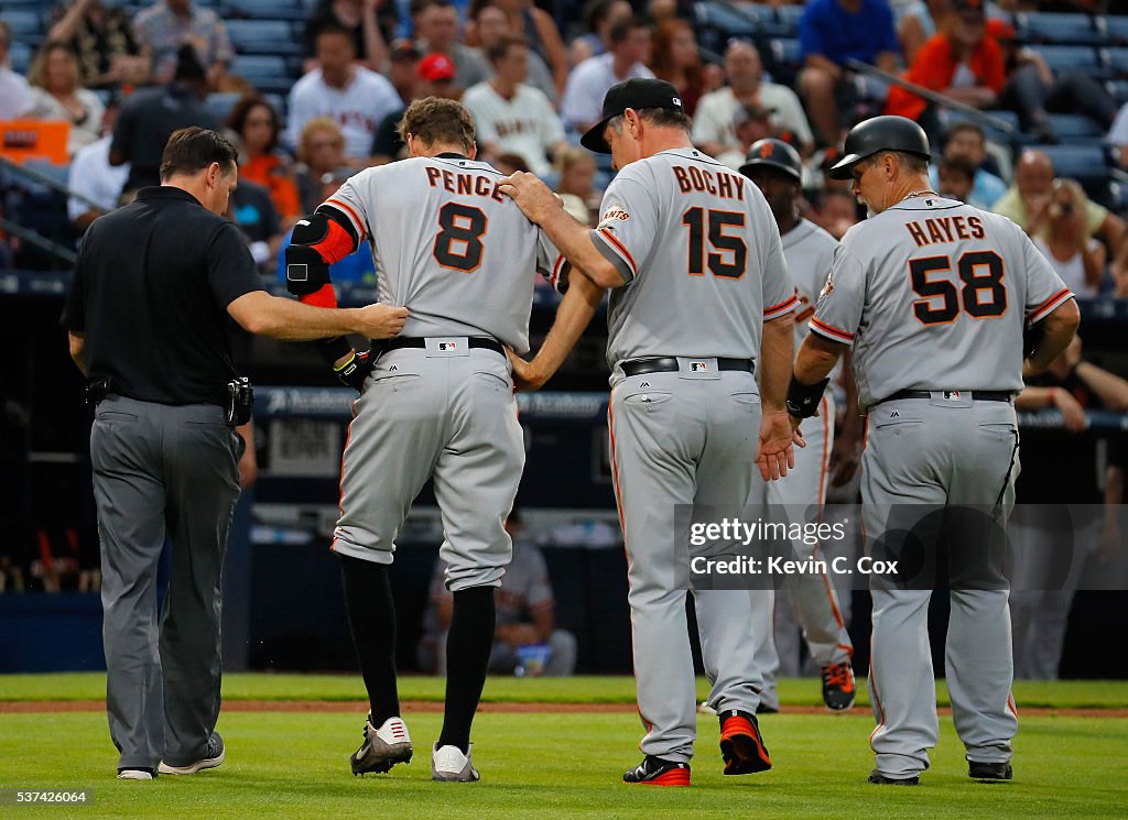 San Francisco Giants v Atlanta Braves
