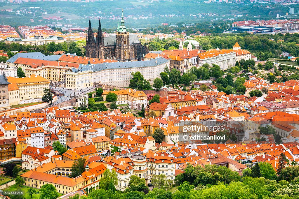 Prague castle and St. Vitus Cathedral