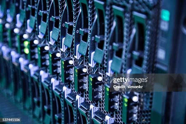 computer server - netwerkserver stockfoto's en -beelden