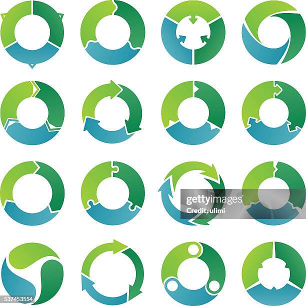 bildbanksillustrationer, clip art samt tecknat material och ikoner med circle infographic. 3 steps. - cykel