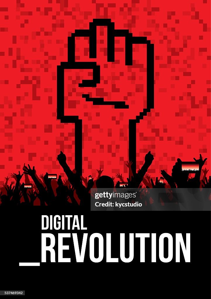 Digital revolution poster